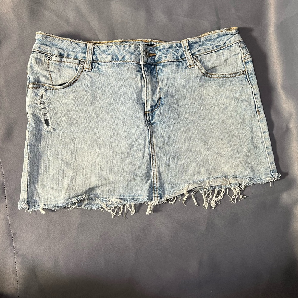 Brody Jeans Denim Mini Skirt